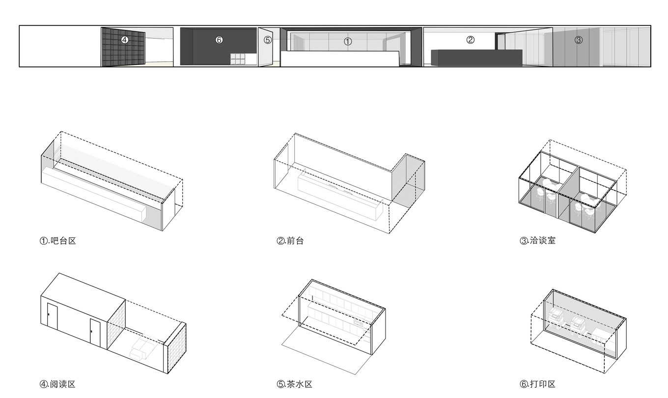 12-沿入口一侧的剖面研究 Study of the section seen from the entrance _一乘建筑.jpg 12-沿入口一侧的剖面研究 Study of the section seen from the entrance _一乘建筑.jpg