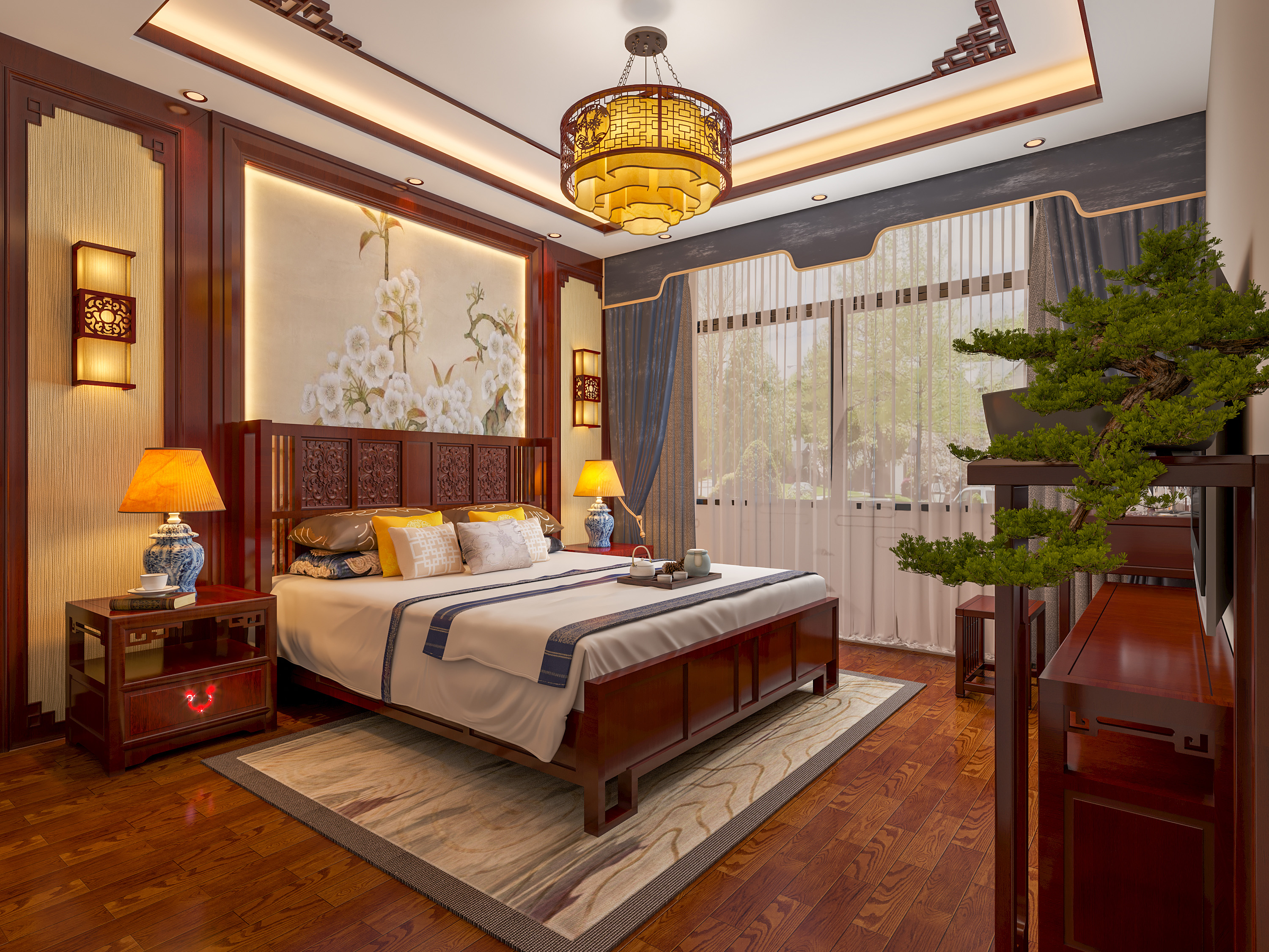 古典中式,尽显中式古典韵味!-室内设计-拓者设计吧