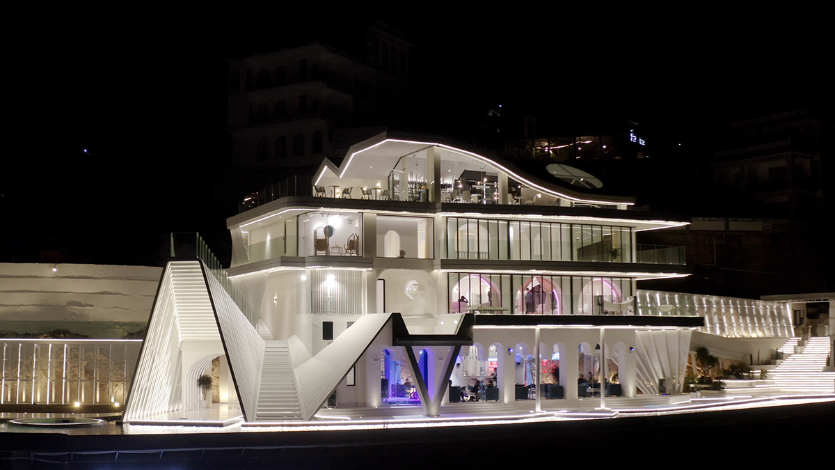 ġҹ Night View of Dali Huazui Art Center