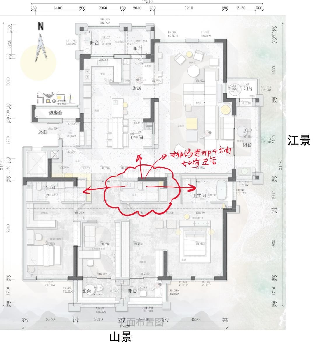 《老k杯》全国户型优化比赛的五版方案分享-室内设计-拓者设计吧