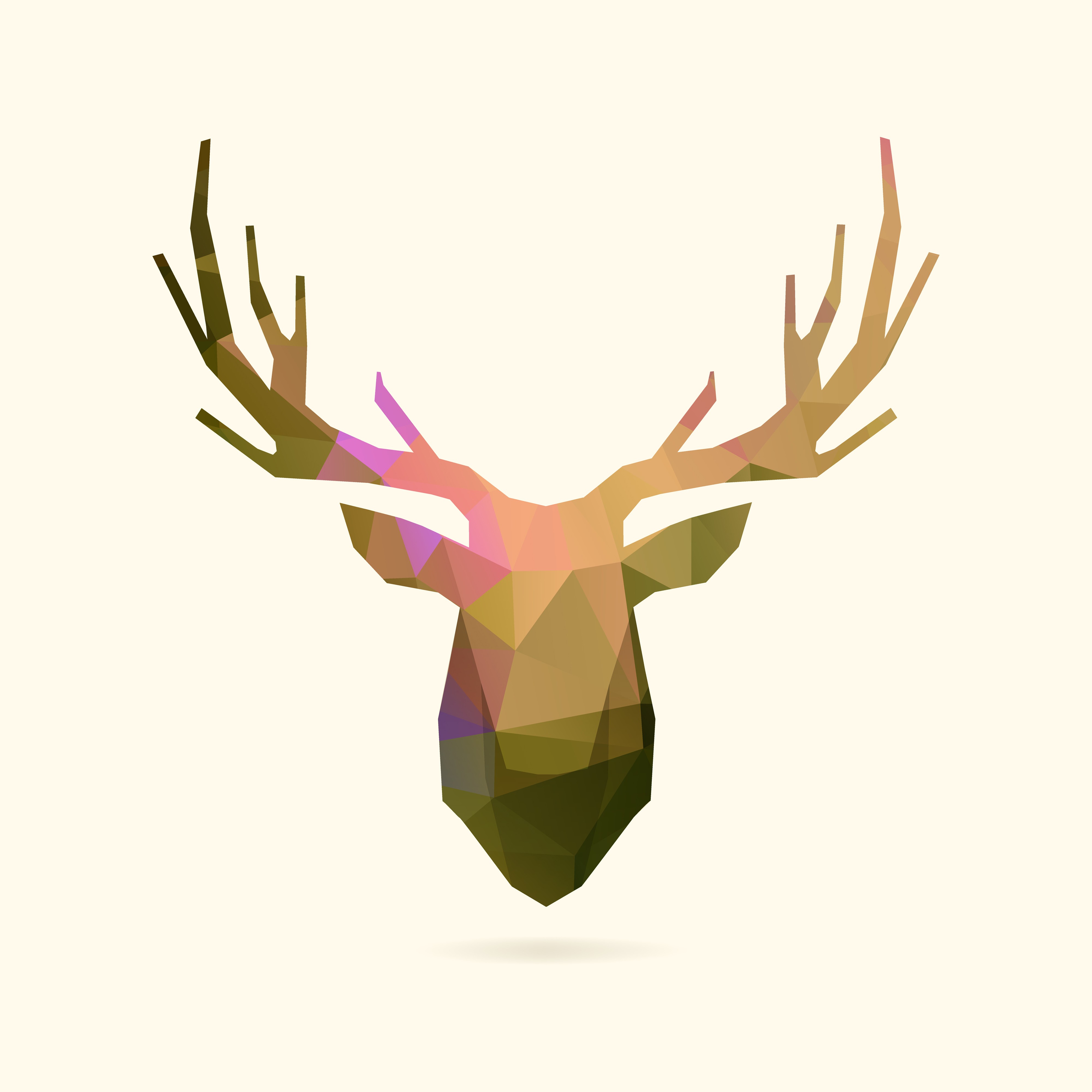 deer portrait color poly.jpg