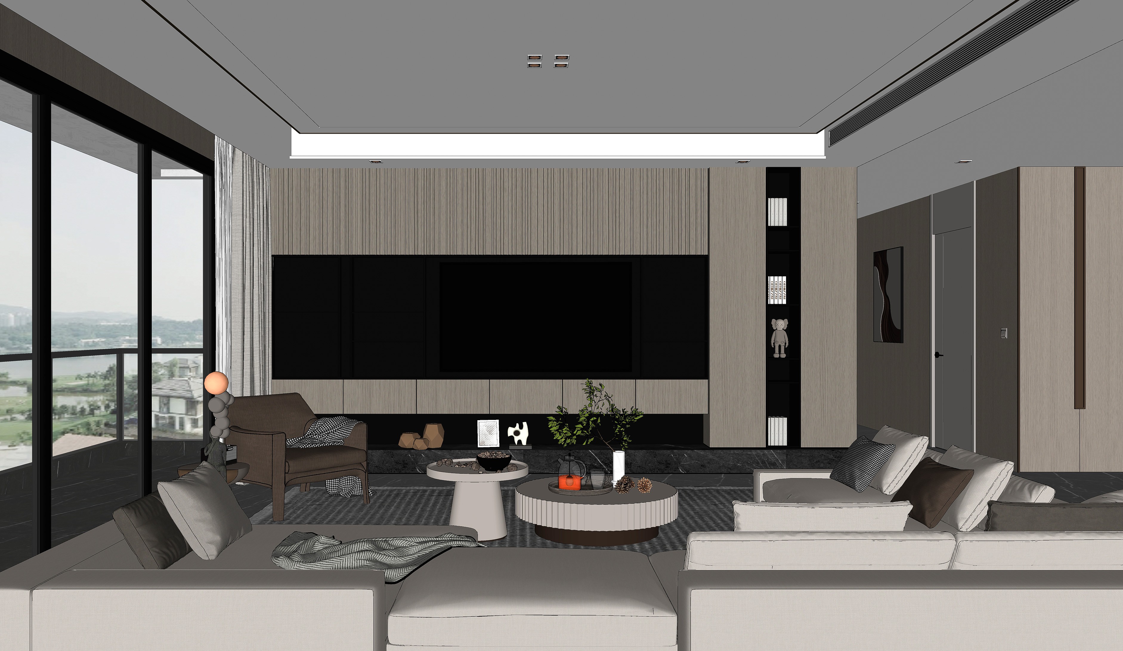 ִSketchUpģ ȾEnscape
