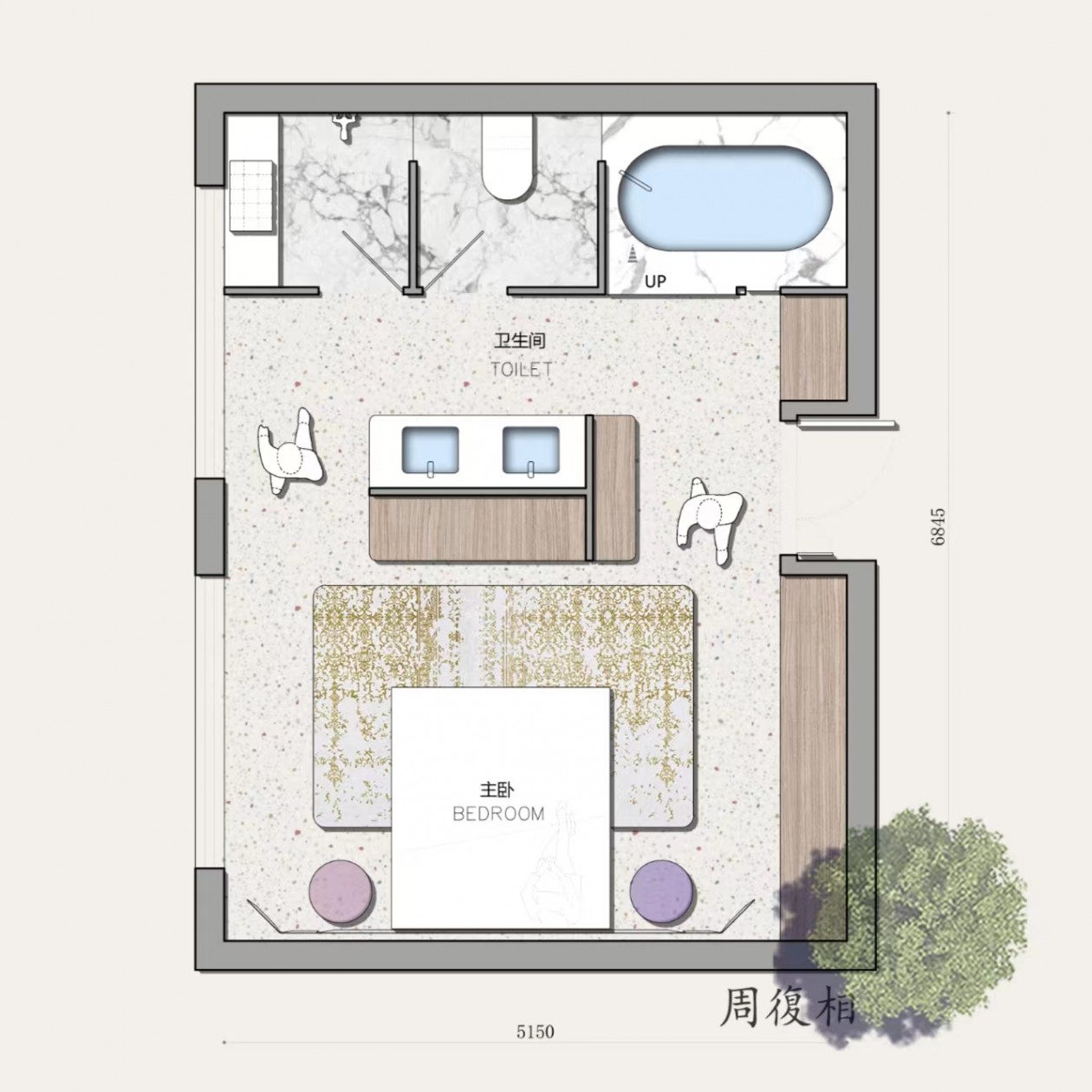 主卧套房的9种布局思路分享-室内设计-拓者设计吧