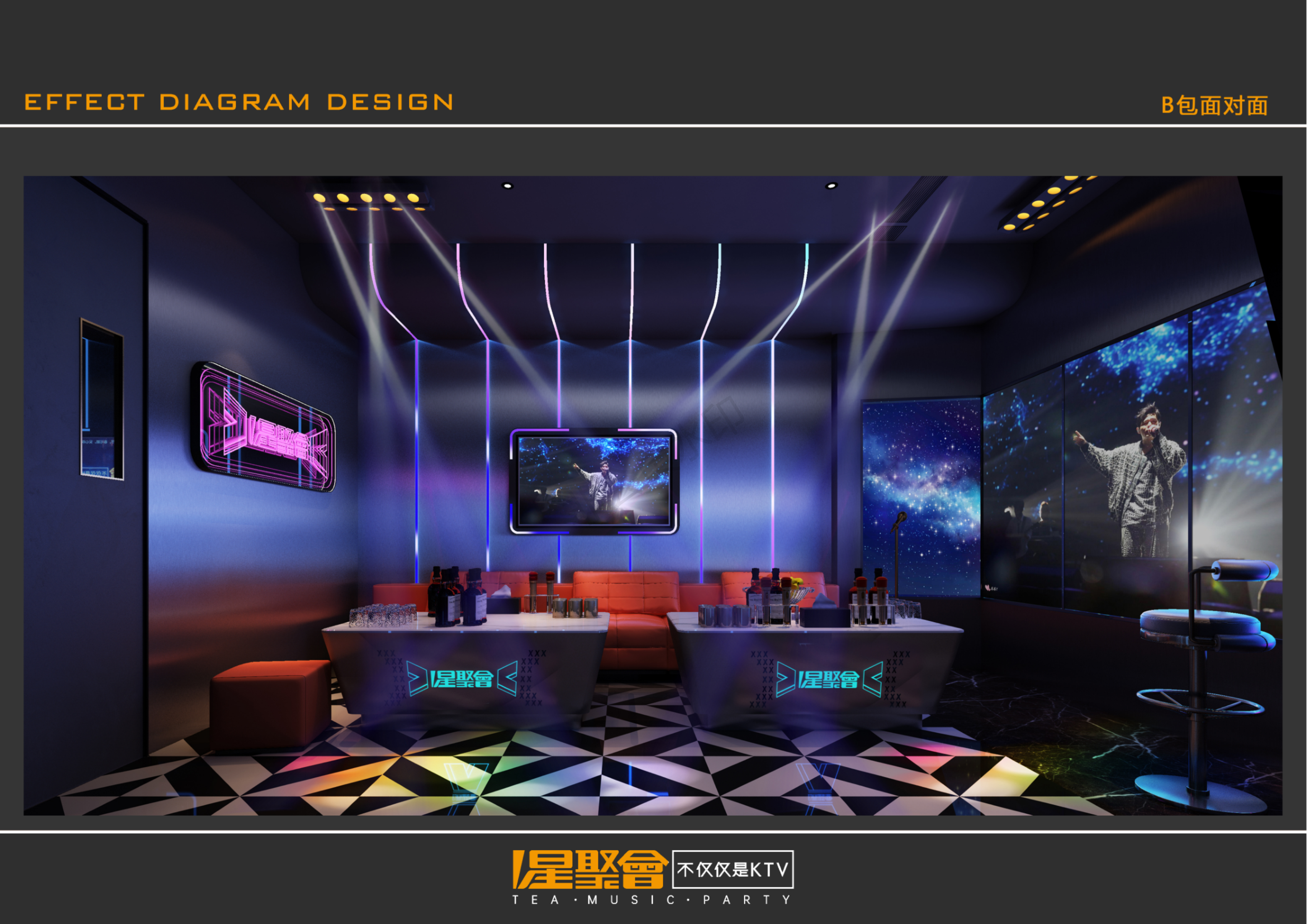 KTVȫ��װ�ޡ�ůͨ��ˮ�硢����ƽ����ʩ��ͼ+Ч��ͼ