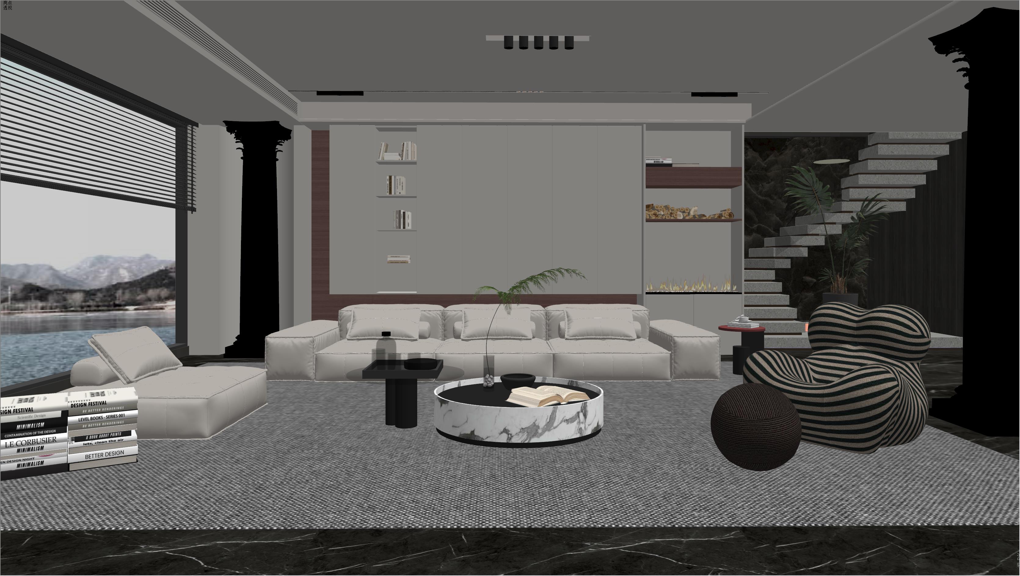 ִSketchUpģ ȾEnscape