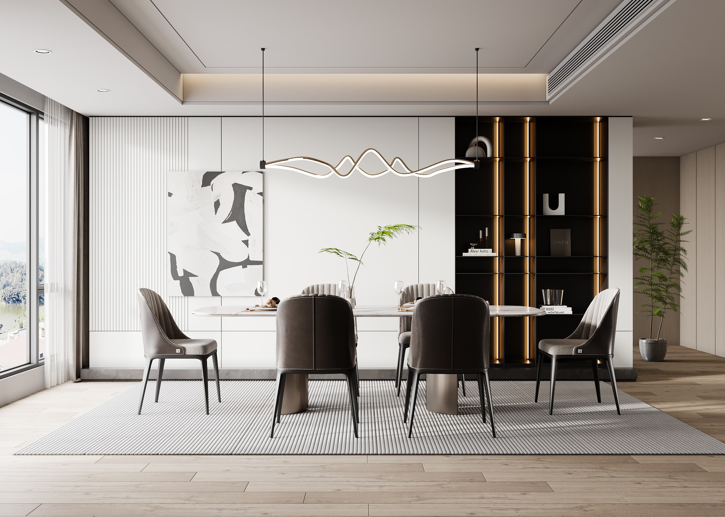 现代餐厅 餐椅-室内设计-拓者设计吧