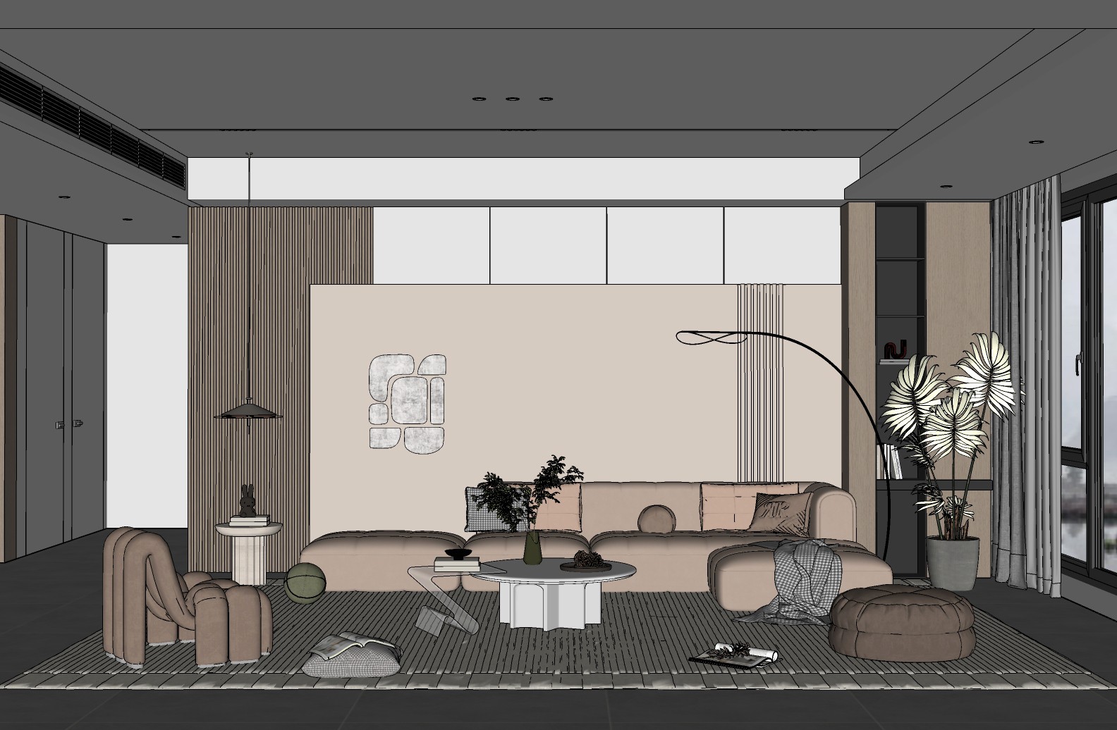 ִSketchUpģ ȾEnscape