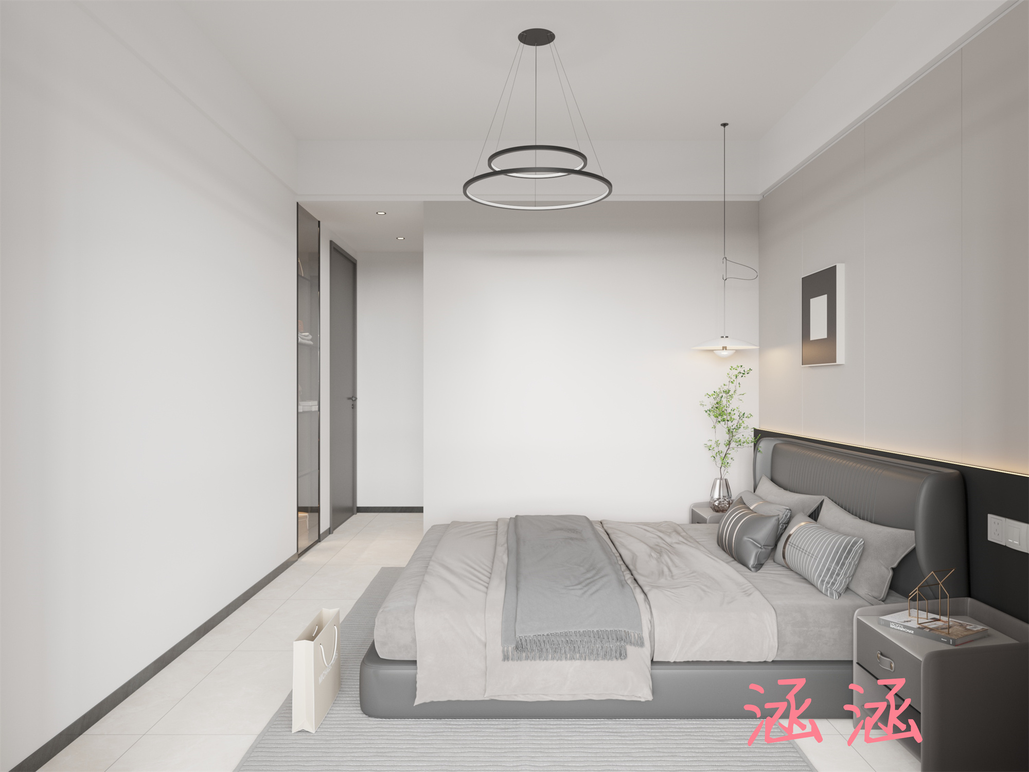 现代黑白灰——性冷淡风,不落俗的高级与质感-室内设计-拓者设计吧