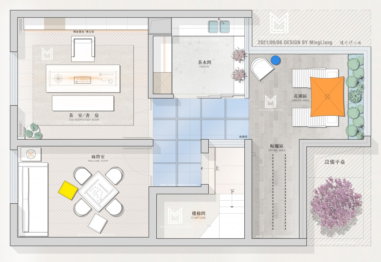 平面户型优化_Designer.ming.L_三层叠墅｜居家商务型布局优化思路283m²-室内设计-拓者设计吧