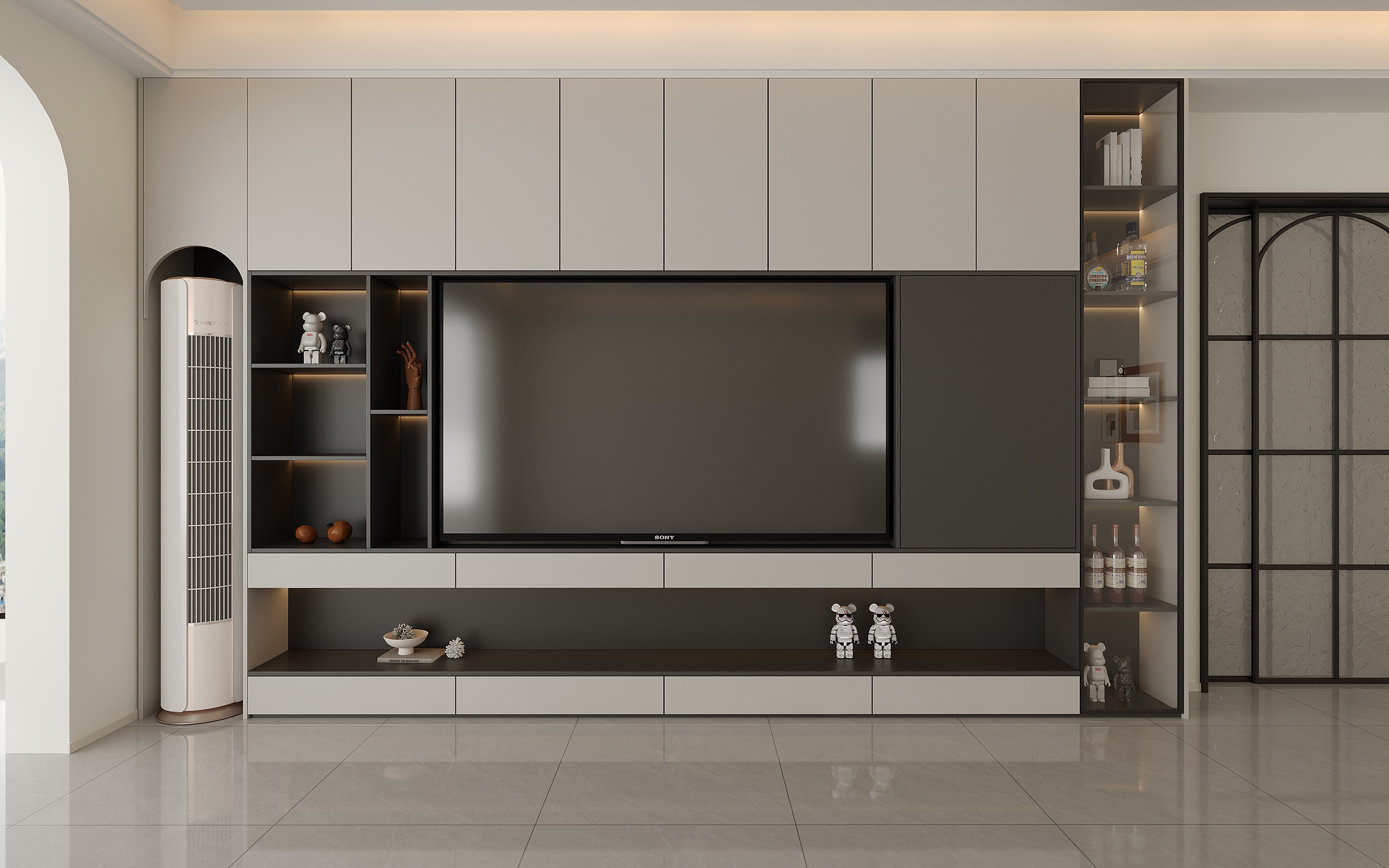 �ִ���Լ����ӱ���ǽ��ǽ������Ƕ��ʽ�յ�һ���