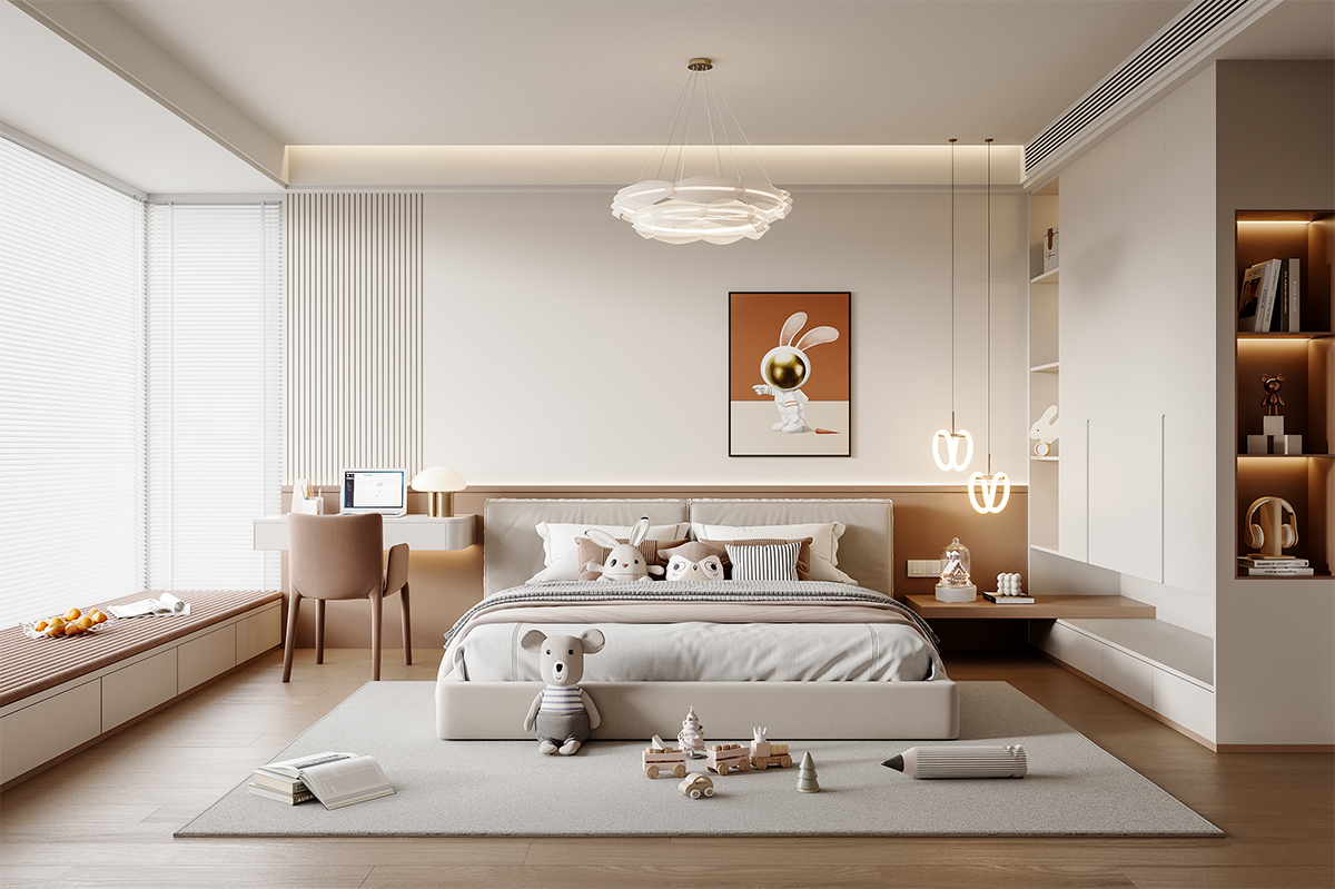 �ִ�Ů����ͯ��3Dģ��