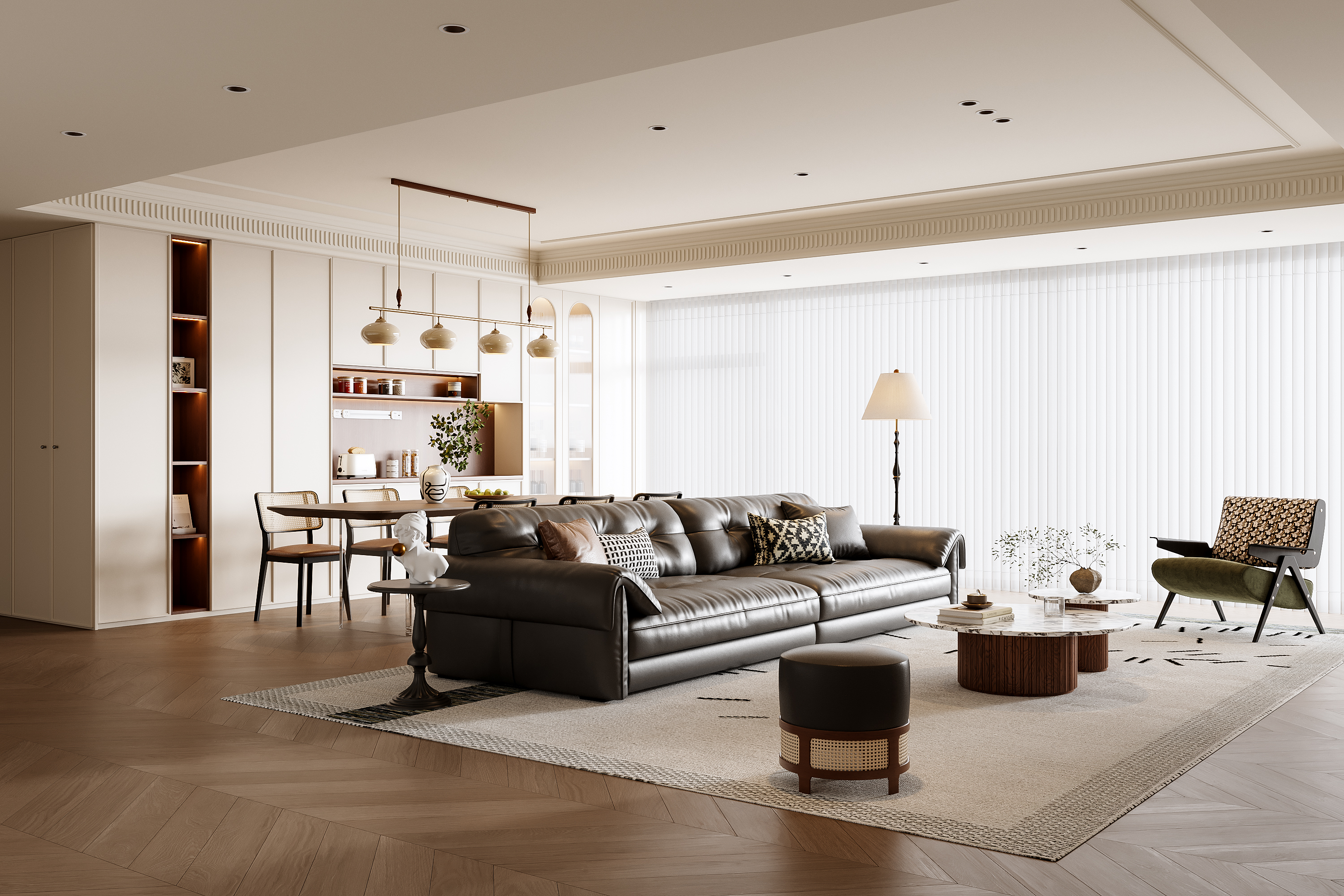 ��ʽ�йŷ�Ͳ���3Dģ��