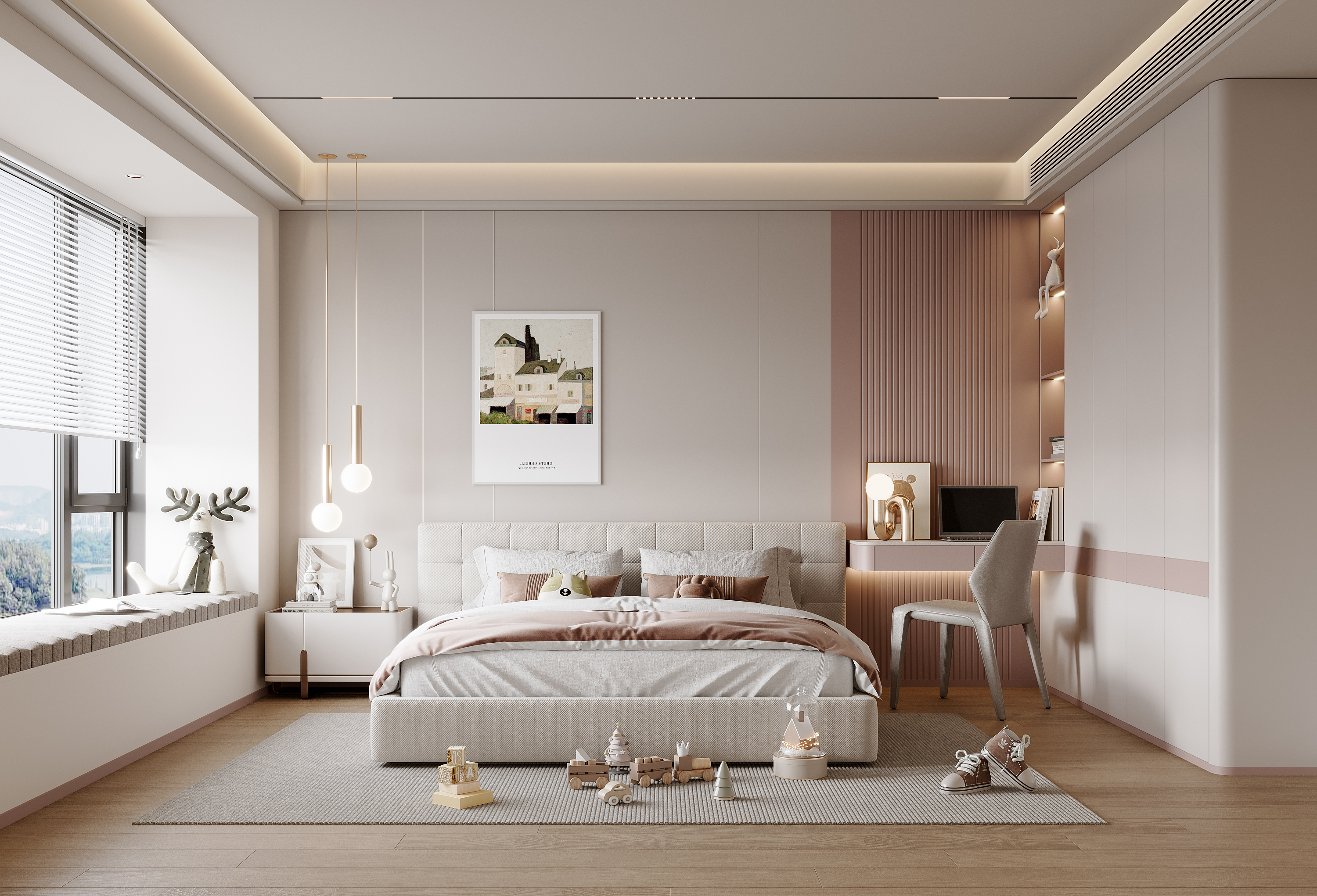 �ִ�Ů����ͯ��3Dģ��