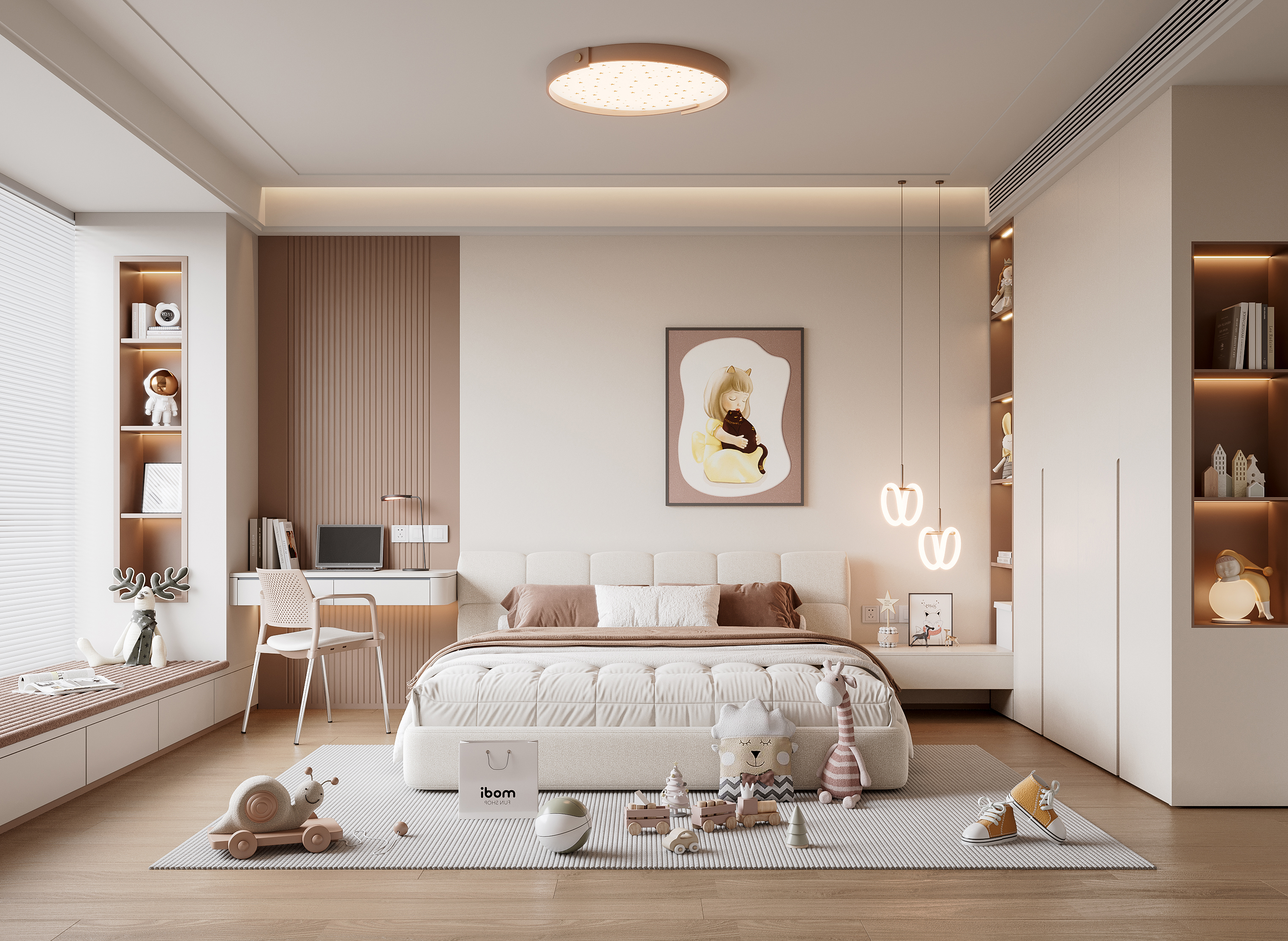 �ִ�Ů����ͯ��3Dģ��