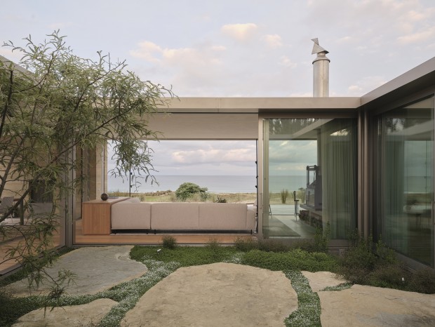 Roberts Gray Architects | Casa con dos patios