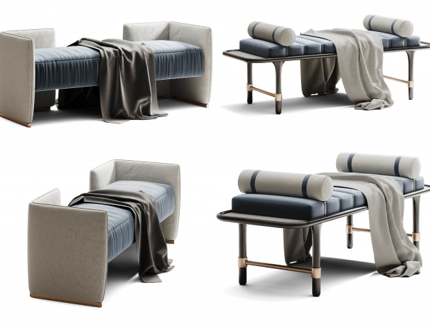 现代沙发凳床尾凳
