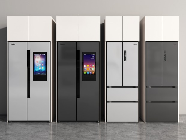 现代冰箱，双开门冰箱，双门冰箱，三开门冰箱，冰柜