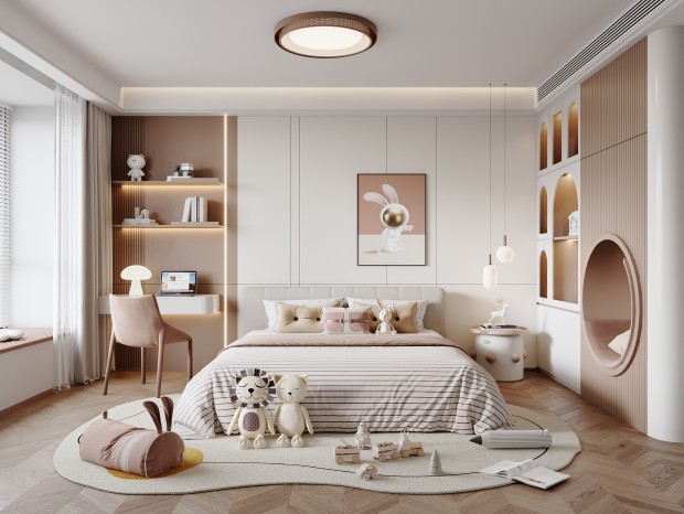 �ִ�Ů����ͯ��3Dģ��