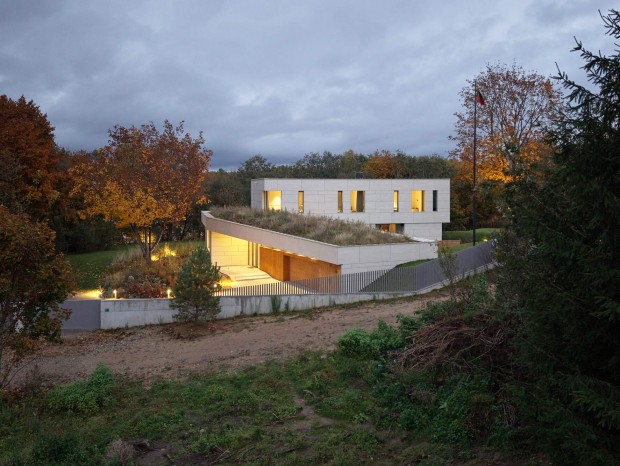 The Green Courtyard House