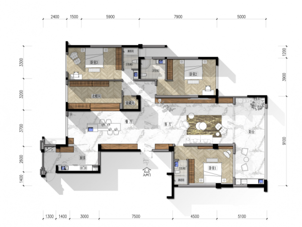 һ�ײ�ƽͼPSDԴ�ļ�����ͼ����