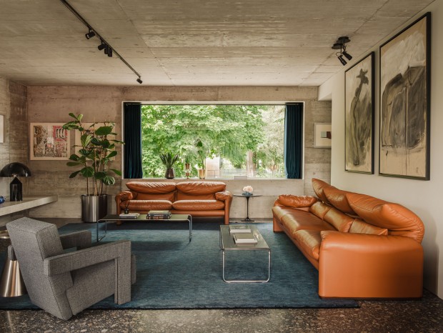 MIDE architetti | 271_Brutalist Interior for a designer couple