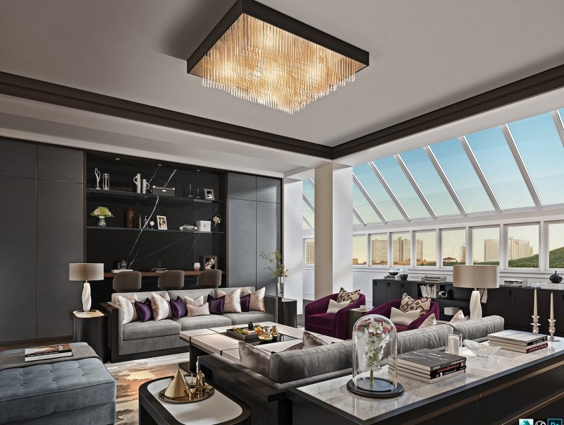 Light luxury apartment