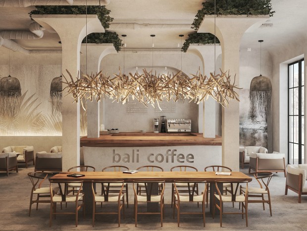 巴厘岛咖啡店设计