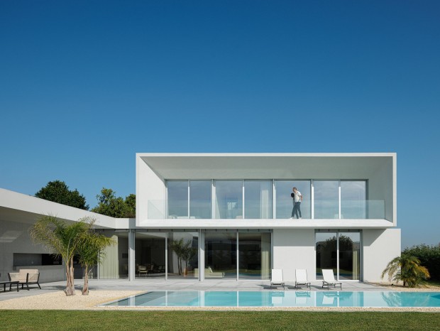 Arquitetura.501 | Casa Branca Minimalista