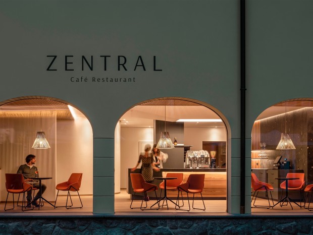 Messner Architects | ZENTRAL - Cafe & Restaurant
