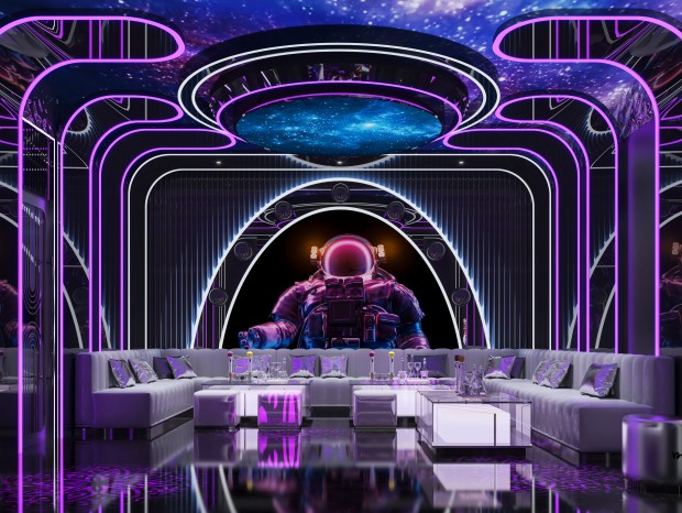 �ִ���ɫ������ʽKTV���