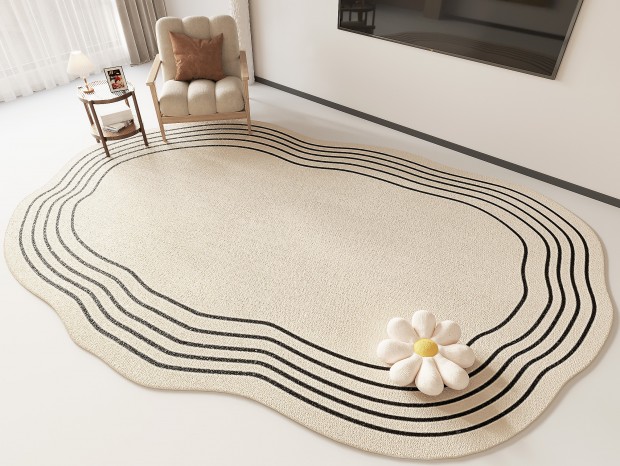CR  现代地毯 单人沙发