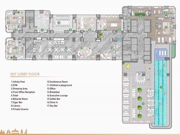 SKY LOBBY �Ƶ���������&��հ�