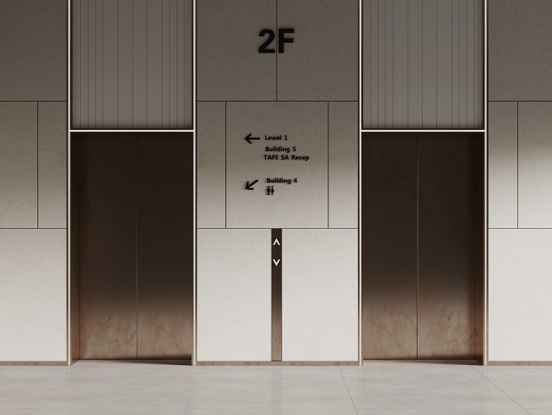 现代电梯间电梯
