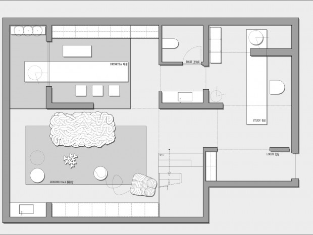 300㎡三层联排别墅平面方案CAD PSD--神无月！