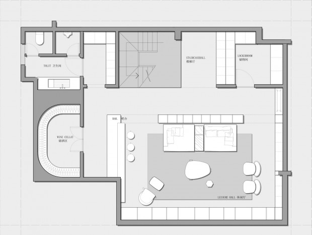 【免费】436㎡三层独栋别墅平面方案CAD+PSD