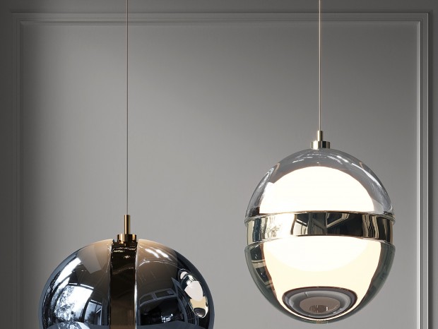 现代吊灯 现代球形艺术玻璃吊灯 现代床头吊灯 现代小吊灯组合 主灯 灯具