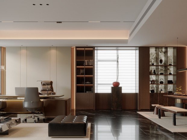 �ִ���ʽ���а칫��-�賿Ч��ͼ����