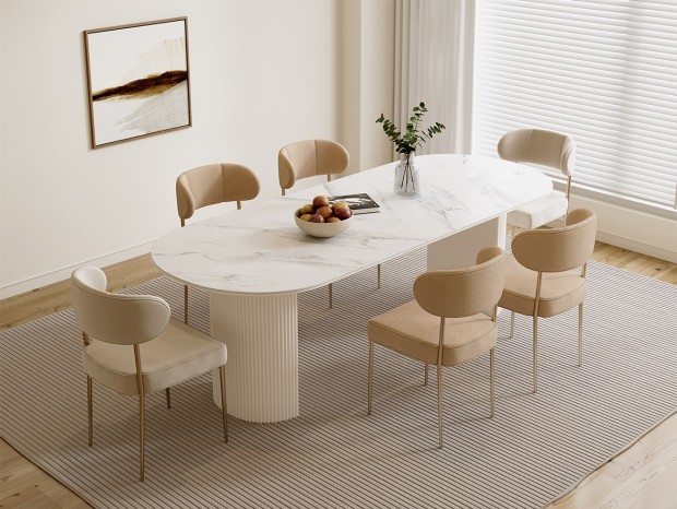 现代餐桌椅SU模型