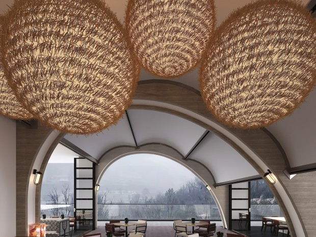 YANG设计 南京园博园英迪格酒店自助餐厅