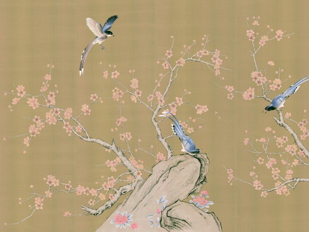 中式花鸟，高清壁纸！