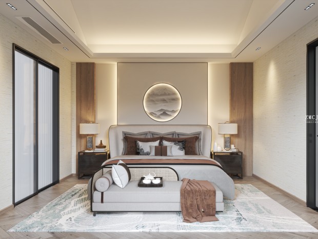 新中式客厅+卧室分享-择木创建静静