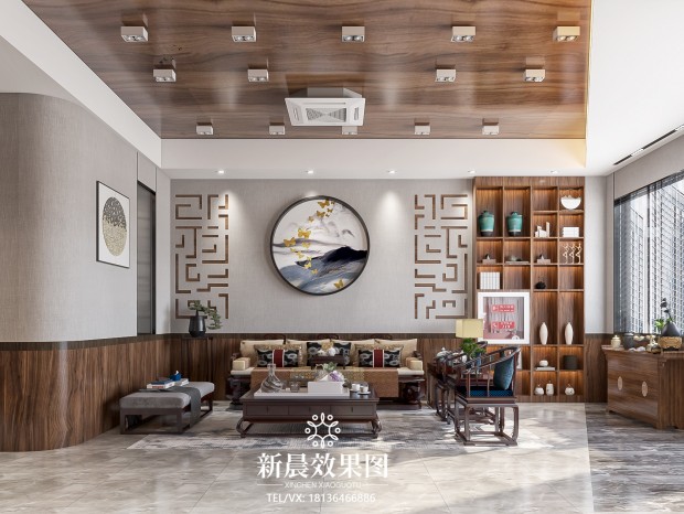 新中式风格-茶室