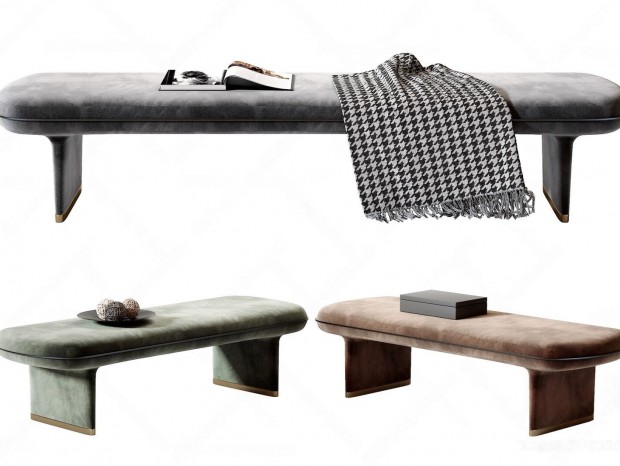 现代沙发凳床尾凳
