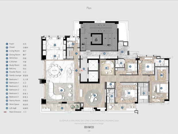 HWCD-�人���������ΰ۵�סլ��ĿG���ͷ���ͼ��