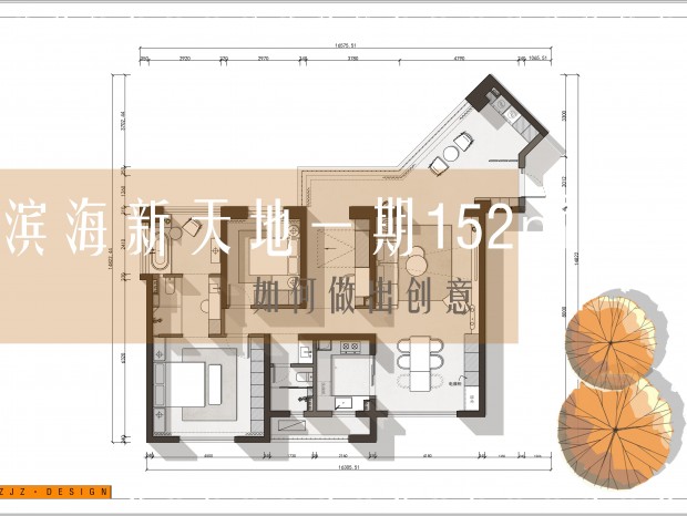 钟积圳·户型平面方案分享5期-海口室内设计师